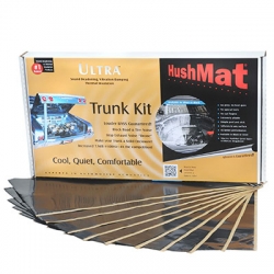 HushMat Sound and Thermal Material Trunk Kit 10 Each 12" x 23" Black